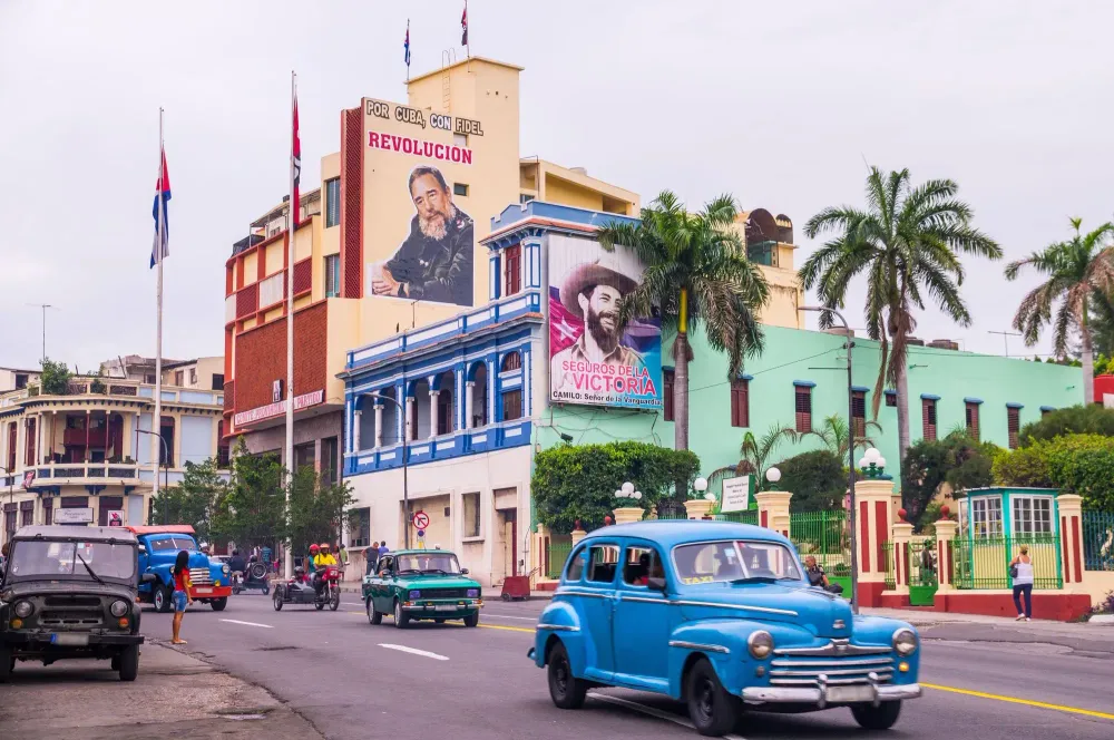 Street scene in Havana Cuba